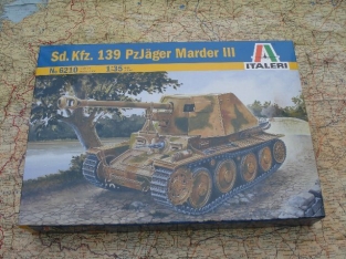 Italeri 6210  Pz.Kfz.139 Pz.Jäger Marder III